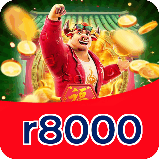 Números do app r8000 em material de marketing — ilustração, não auditoria